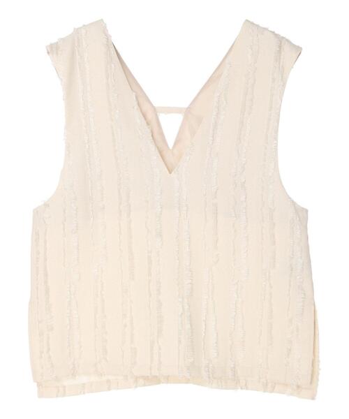 Green Parks(グリーンパークス)の「デザインVネックベスト(ベスト・レディース・ブラック/カーキ/ホワイト系その他2・FREE)」の18枚目の写真