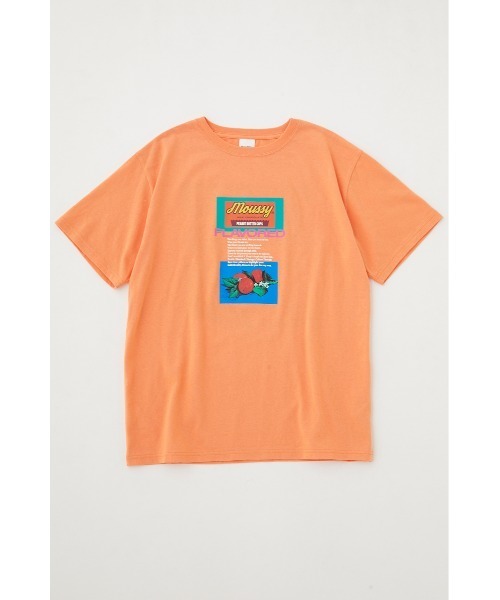MOUSSY(マウジー)の「COLLAGE 23 Tシャツ(Tシャツ/カットソー・レディース・ブラック/ホワイト系その他2/オレンジ/杢グレー/ホワイト・FREE)」の15枚目の写真