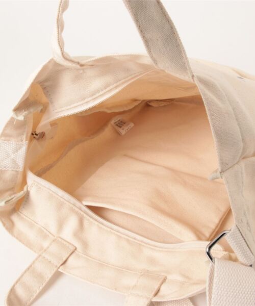 BEN DAVIS（ベンデイビス）の「LARGE SHOULDER TOTE（トートバッグ・メンズ・ブラック/ナチュラル・FREE）」の3枚目の写真