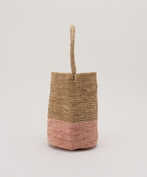 MADE IN MADA(メイドインマダ)の「【MADE IN MADA /メイドインマダ】 NAIVO バッグ(ハンドバッグ・レディース・チャコールグレー/ピンク・FREE)」の19枚目の写真