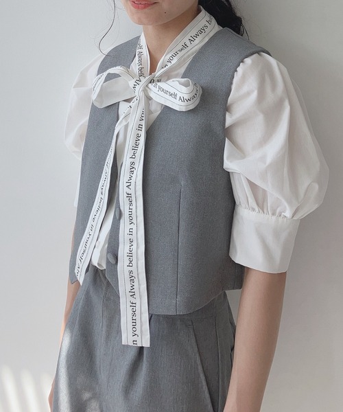 今週末終了　アズノウアズ　ベストマッチングベスト　サイズ17 ベスト | アズノゥアズ レディース服のファッション通販サイト