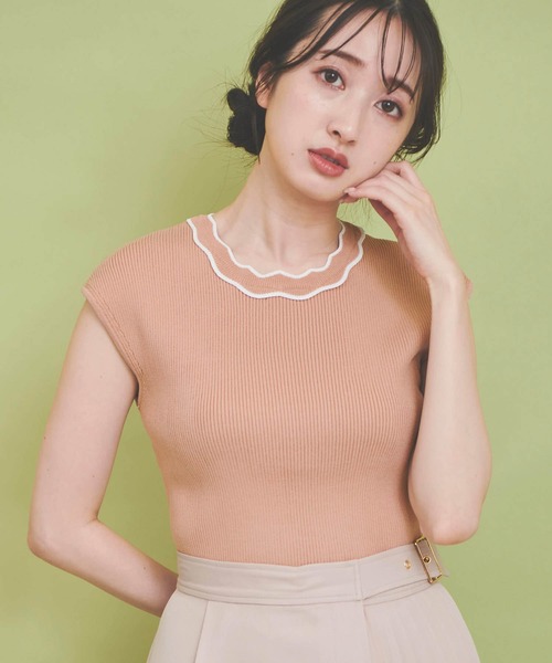 NOELA（ノエラ）の「配色スカラリブニット（ニット/セーター）」 - WEAR