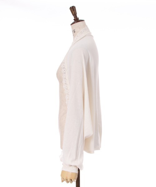 axes femme（アクシーズファム）の「ビジュー釦ＵＶカットストール（ストール/ショール・レディース・ピンク/キナリ/ブラック・FREE）」の9枚目の写真