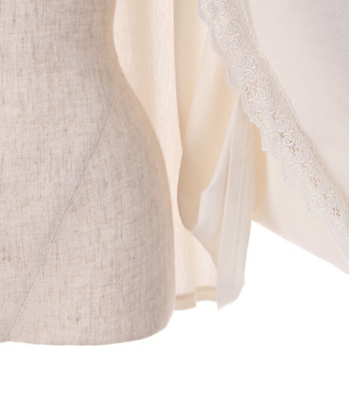 axes femme（アクシーズファム）の「ビジュー釦ＵＶカットストール（ストール/ショール・レディース・ピンク/キナリ/ブラック・FREE）」の12枚目の写真