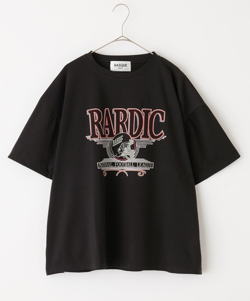 BASQUE magenta(バスクマゼンタ)の「ビッグシルエット アメリカンヴィンテージプリントTシャツ(Tシャツ/カットソー・レディース・ホワイト/ブルー/ブラック・FREE)」の20枚目の写真