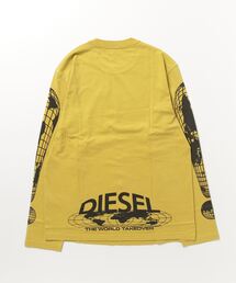 DIESEL（ディーゼル）の「メンズ Tシャツ 長袖 プリント（T
