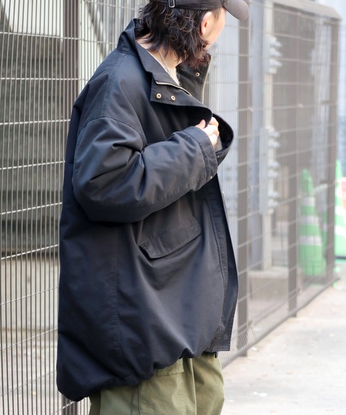 Java（ジャバ）の「《JAVAジャバ 別注》クールなこなれスタイルを演出。大人のミリタリーコート（ミリタリージャケット・メンズ・グレイッシュブルー/ベージュ/ブラック・SMALL/MEDIUM/X-LARGE/LARGE）」の19枚目の写真