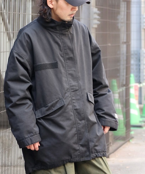 Java（ジャバ）の「《JAVAジャバ 別注》クールなこなれスタイルを演出。大人のミリタリーコート（ミリタリージャケット・メンズ・グレイッシュブルー/ベージュ/ブラック・SMALL/MEDIUM/X-LARGE/LARGE）」の20枚目の写真