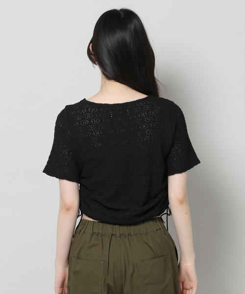 3.3 Field Trip （3.3フィールドトリップ）の「3.3 Field Trip／ハナジャガードT 2961564（Tシャツ/カットソー・レディース・ブルー/ブラック/アイボリー・FREE）」の9枚目の写真