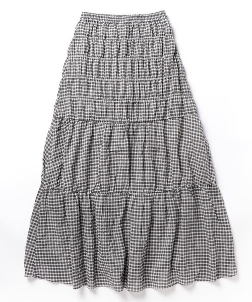 MOUSSY（マウジー）の「SHIRRING スカート（スカート・レディース・グリーン/ブラック・1/2）」の16枚目の写真