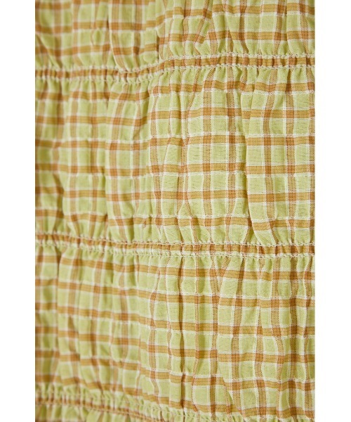 MOUSSY（マウジー）の「SHIRRING スカート（スカート・レディース・グリーン/ブラック・1/2）」の14枚目の写真