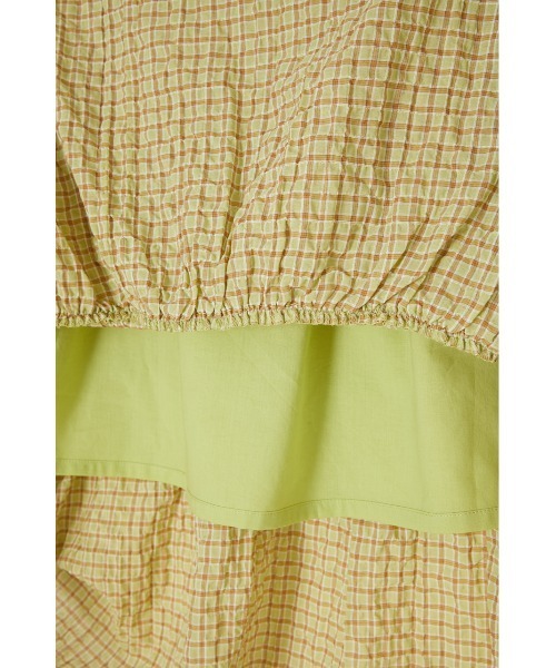 MOUSSY（マウジー）の「SHIRRING スカート（スカート・レディース・グリーン/ブラック・1/2）」の15枚目の写真