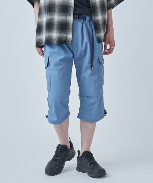 OUTDOOR PRODUCTS（アウトドアプロダクツ）の「【OUTDOOR PRODUCTS】TCウェザークライミングカーゴ７分丈 080850（カーゴパンツ・メンズ・カーキ/ダークブラウン/ブラック/ベージュ/ダークグレー/ブルー/オリーブ・L/LL/M）」の7枚目の写真