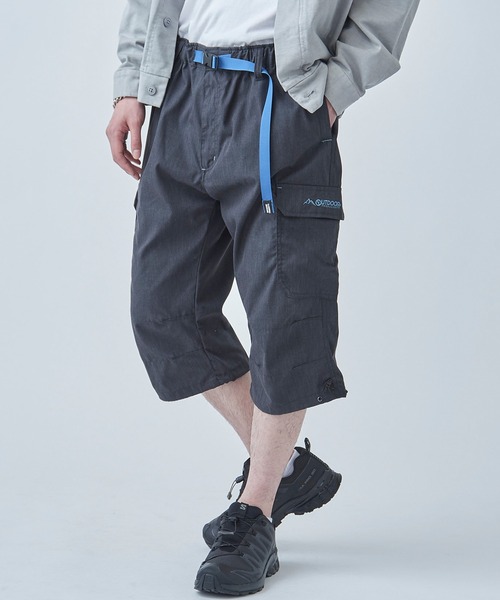OUTDOOR PRODUCTS（アウトドアプロダクツ）の「【OUTDOOR PRODUCTS】TCウェザークライミングカーゴ７分丈 080850（カーゴパンツ・メンズ・カーキ/ダークブラウン/ブラック/ベージュ/ダークグレー/ブルー/オリーブ・L/LL/M）」の13枚目の写真