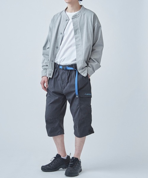 OUTDOOR PRODUCTS（アウトドアプロダクツ）の「【OUTDOOR PRODUCTS】TCウェザークライミングカーゴ７分丈 080850（カーゴパンツ・メンズ・カーキ/ダークブラウン/ブラック/ベージュ/ダークグレー/ブルー/オリーブ・L/LL/M）」の14枚目の写真