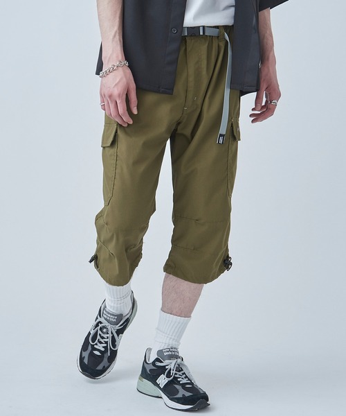 OUTDOOR PRODUCTS（アウトドアプロダクツ）の「【OUTDOOR PRODUCTS】TCウェザークライミングカーゴ７分丈 080850（カーゴパンツ・メンズ・カーキ/ダークブラウン/ブラック/ベージュ/ダークグレー/ブルー/オリーブ・L/LL/M）」の22枚目の写真