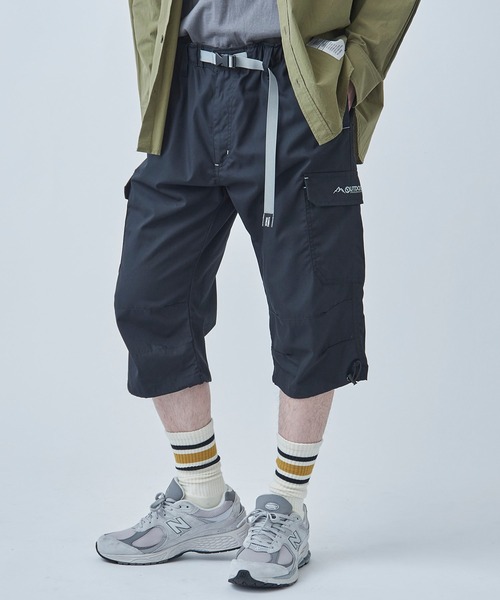 OUTDOOR PRODUCTS（アウトドアプロダクツ）の「【OUTDOOR PRODUCTS】TCウェザークライミングカーゴ７分丈 080850（カーゴパンツ・メンズ・カーキ/ダークブラウン/ブラック/ベージュ/ダークグレー/ブルー/オリーブ・L/LL/M）」の9枚目の写真