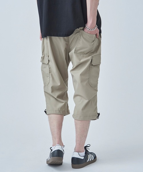 OUTDOOR PRODUCTS（アウトドアプロダクツ）の「【OUTDOOR PRODUCTS】TCウェザークライミングカーゴ７分丈 080850（カーゴパンツ・メンズ・カーキ/ダークブラウン/ブラック/ベージュ/ダークグレー/ブルー/オリーブ・L/LL/M）」の19枚目の写真
