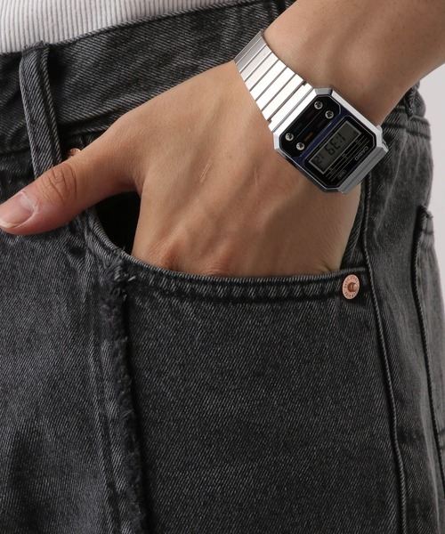 RAGEBLUE（レイジブルー）の「センターフリンジ/デニムフレアパンツ（デニムパンツ・メンズ・ブルー/ダークグレー・MEDIUM/LARGE）」の14枚目の写真