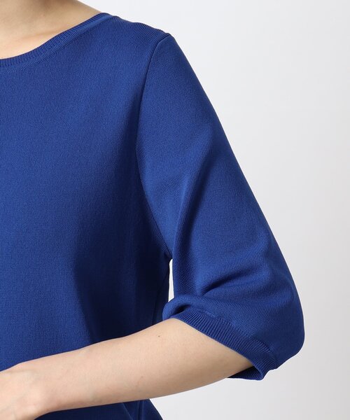 grove(グローブ)の「◆気取らず着れてキレイが叶う!やわらかドライタッチニットパフ袖(ニット/セーター・レディース・ブルー/オフホワイト/ブラック/ホワイト系5/ブラウン系・02/03/01/05/04)」の19枚目の写真