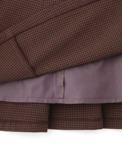 PROPORTION BODY DRESSING(プロポーションボディドレッシング)の「チェックドッキングワンピース / 1213240806(ワンピース・レディース・ブラウン/ダークグレー・X-SMALL/SMALL/MEDIUM)」の14枚目の写真