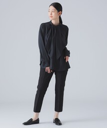 Mfil 花柄カジュアルパンツ タグ付き M.Fil（エムフィル）の「M・fil / フラワージャカード パンツ