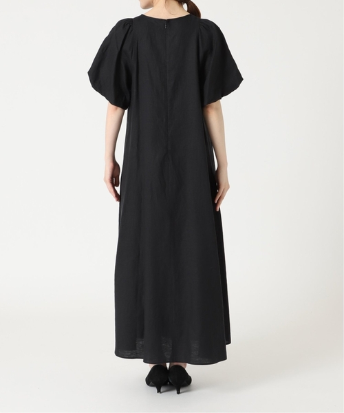 JOURNAL STANDARD(ジャーナルスタンダード)の「《追加2》リネンパフスリーブマキシワンピース(ワンピース・レディース・ブラック/ベージュ/アーミー・38/36)」の17枚目の写真