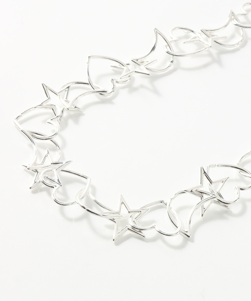 JIEDA（ジエダ）の「【JIEDA / ジエダ】2WAY STAR MOON HEART CHAIN