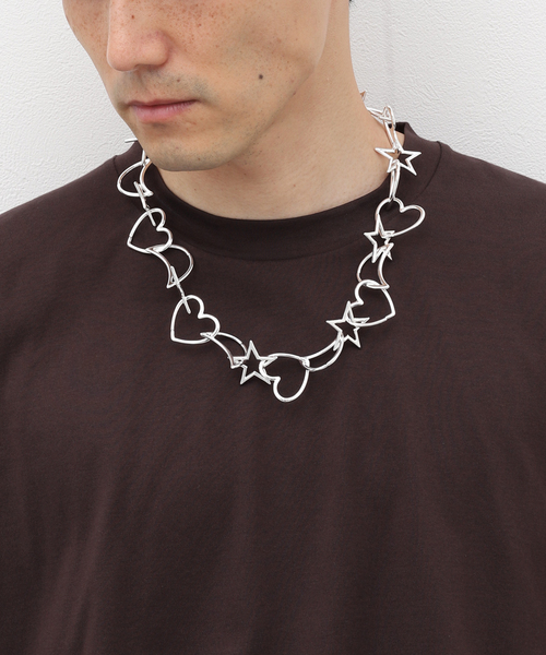 jieda 2WAY STAR MOON HEART CHAIN（2WAY STAR MOON HEART CHAIN
