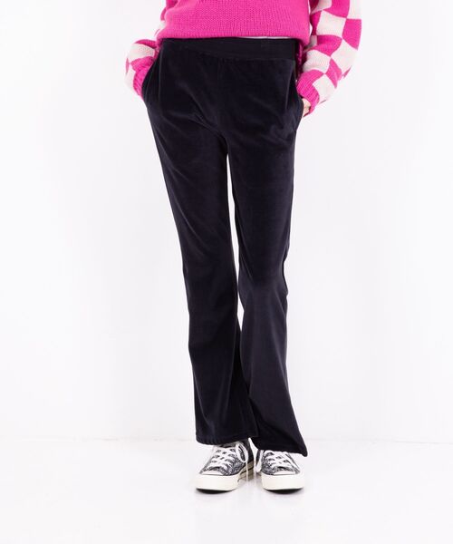 HYSTERIC GLAMOUR(ヒステリックグラマー)の「CREAMY LOGO フレアパンツ(その他パンツ・レディース・グリーン/ブラック/ブルー・FREE)」の10枚目の写真