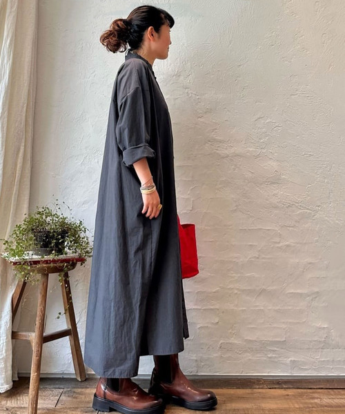 ジャーナルスタンダードラックス | ダンプワッシャー シャーリングワンピース JOURNAL STANDARD LUXE（ジャーナルスタンダード ラックス）の