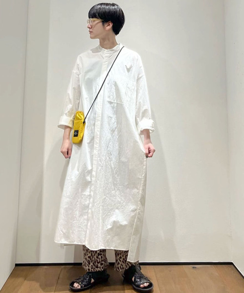 journal standard luxe グレー シャツワンピース JOURNAL STANDARD LUXE（ジャーナルスタンダード ラックス）の