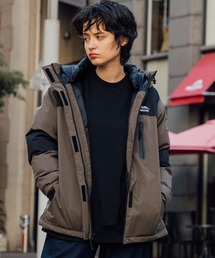 OUTDOOR PRODUCTS（アウトドアプロダクツ）の「【OUTDOOR PRODUCTS/アウトドアプロダクツ】切り替え中綿フードジャケット　防風　撥水　耐水圧10000mm（ブルゾン）」