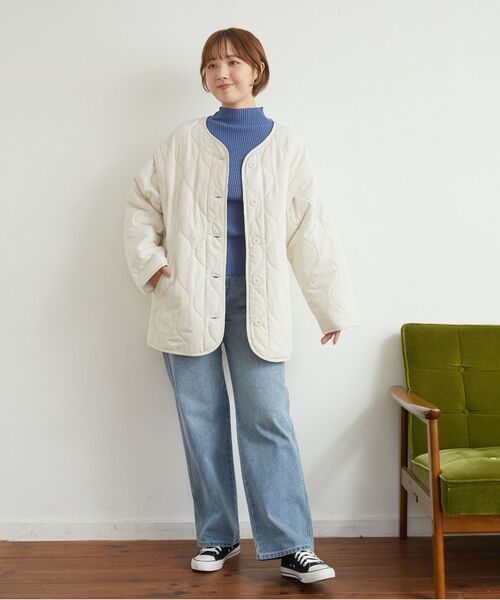 RETRO GIRL(レトロガール)の「2wayキルティングJK(その他アウター・レディース・ブラック/ホワイト系その他/ナチュラル/グリーン・FREE)」の19枚目の写真