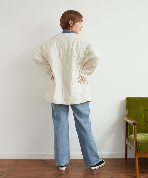 RETRO GIRL(レトロガール)の「2wayキルティングJK(その他アウター・レディース・ブラック/ホワイト系その他/ナチュラル/グリーン・FREE)」の22枚目の写真