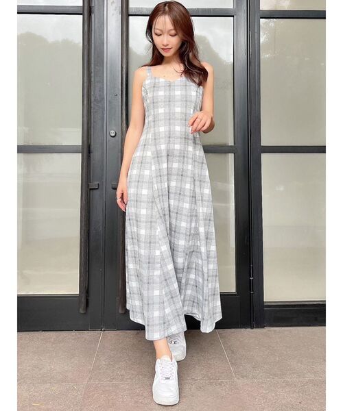 RESEXXY（リゼクシー）の「ポンチフレアキャミワンピース（ワンピース・レディース・その他1/ブラック・FREE）」の7枚目の写真