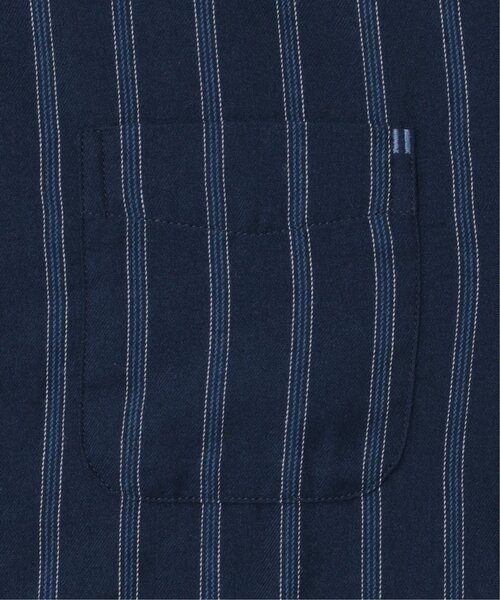 ikka（イッカ）の「イージーケアフランネルバンドカラー（シャツ/ブラウス・メンズ・ブルー/ブラック/グレー・M/S/L/XL）」の16枚目の写真