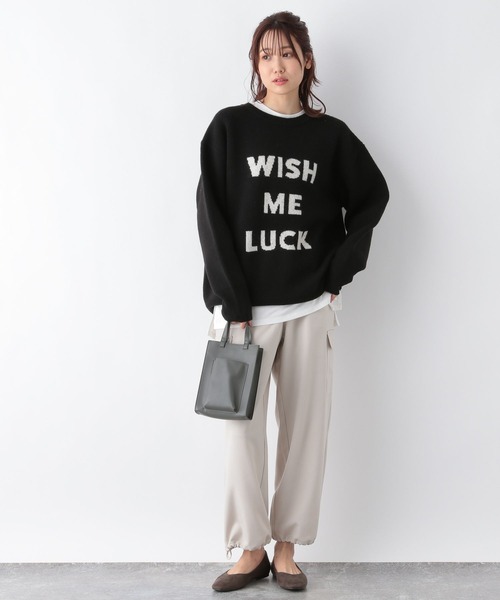 GLOBAL WORK（グローバルワーク）の「お手入れらくらく2WAYカーゴパンツ/969681（カーゴパンツ・レディース・オフホワイト/ダークグレー/カーキ・MEDIUM/LARGE）」の4枚目の写真