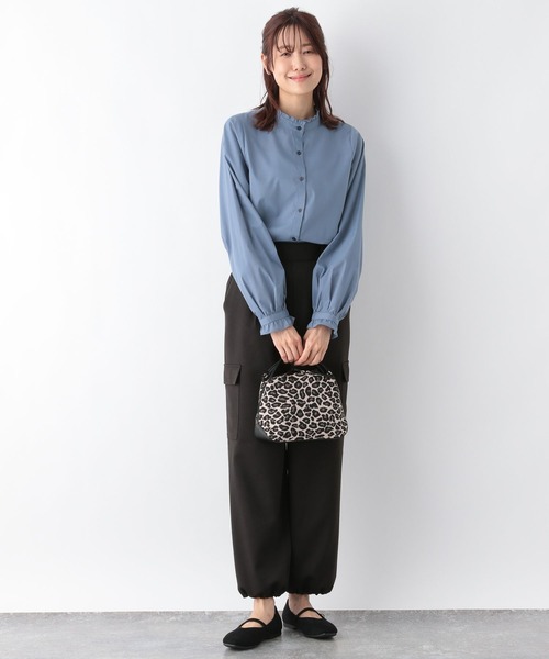 GLOBAL WORK（グローバルワーク）の「お手入れらくらく2WAYカーゴパンツ/969681（カーゴパンツ・レディース・オフホワイト/ダークグレー/カーキ・MEDIUM/LARGE）」の21枚目の写真