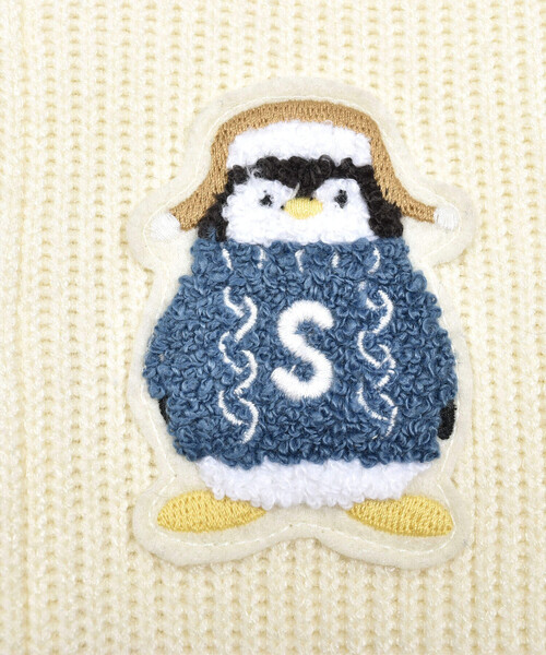 SLAP SLIP BABY（スラップスリップベビー）の「【お揃い】アニマルワッペン付レイヤード風チェックパンツロンパースベビー(70~80cm)（ロンパース・キッズ・オフホワイト/ブラウン・70cm/80ｃｍ）」の10枚目の写真