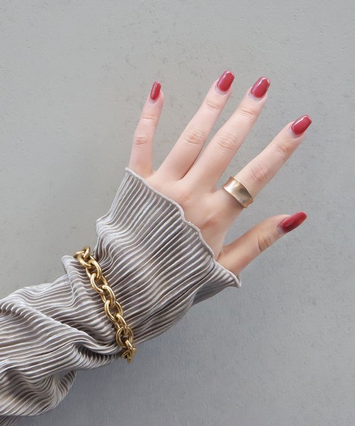 blackdia ocean（ブラックダイヤオーシャン）の「blackdia ocean オーバルチェーンマンテルブレスレット（ブレスレット・レディース・ゴールド/シルバー・FREE）」の9枚目の写真