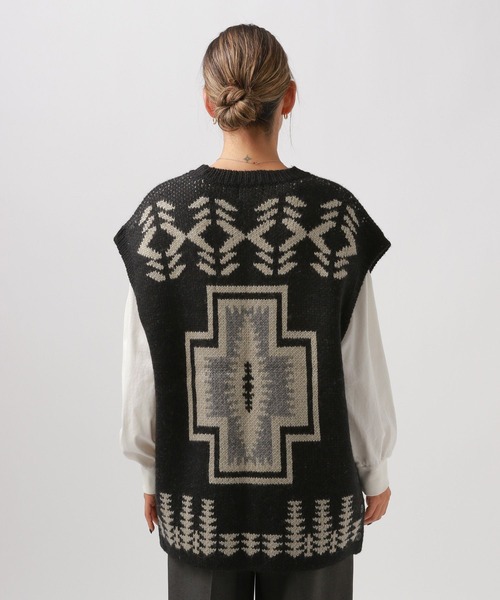 ✨激レア✨ PENDLETON 60s 70s ニットベスト USA製 総柄 PENDLETON（ペンドルトン）の「【PENDLETON(ペンドルトン)】ニット