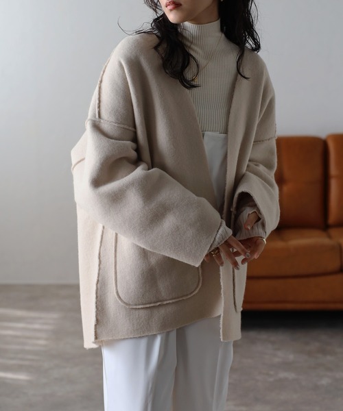 Welldone19FW ウール リバーシブル ジャケット Welldone19FW ウール リバーシブル ジャケット