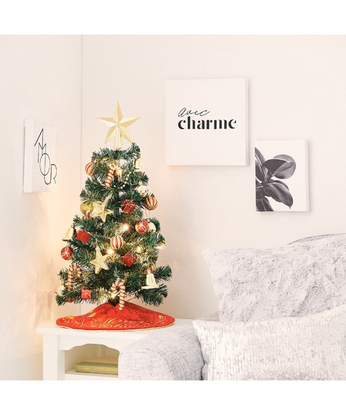 Francfranc クリスマスツリー スターターセット 180cm
