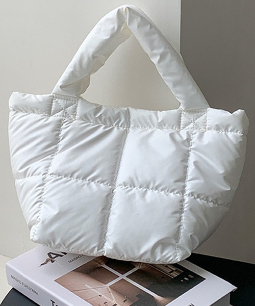 ツヤめくキルティングミニハンドバッグ（ハンドバッグ）｜DAY CLOSET