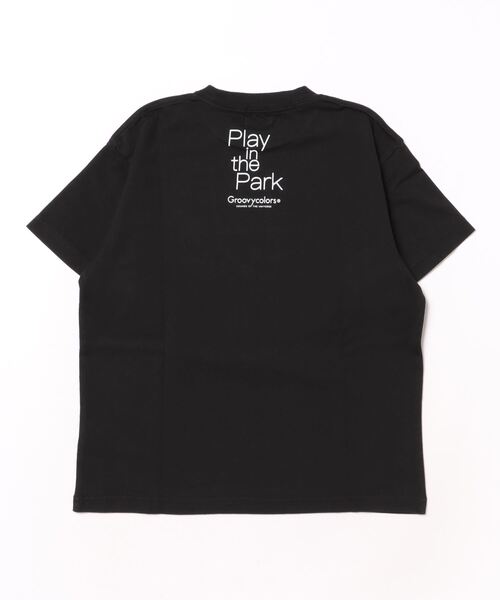 GROOVY COLORS（グルービーカラーズ）の「HAMBURGER Tシャツ（Tシャツ/カットソー・キッズ・ピンク/ブラック/その他1・130/140）」の4枚目の写真