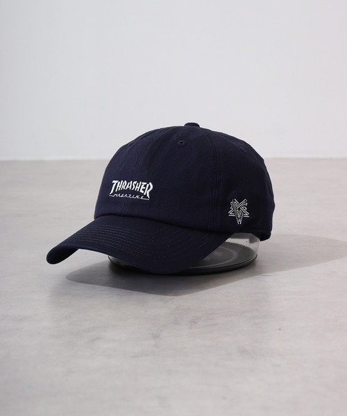 TJ ロゴ 黒 キャップ セール】THRASHER LOGO TWILL CAP（キャップ）｜THRASHER