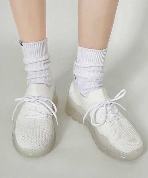 Shoes in Closet（シューズインクローゼット）の「軽量厚底 クリア 