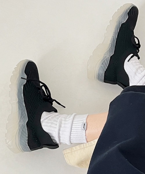 Shoes in Closet（シューズインクローゼット）の「軽量厚底 クリア 