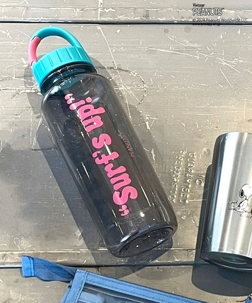 BAYFLOW（ベイフロー）の「BFタイポグラフィウォーターボトル（グラス/マグカップ/タンブラー・レディース・ブルー/イエロー/パープル/その他/グリーン/レッド/チャコール・0）」の2枚目の写真